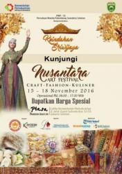 Kain songket yang dipamerkan di Pameran Budaya Nusantara 2026