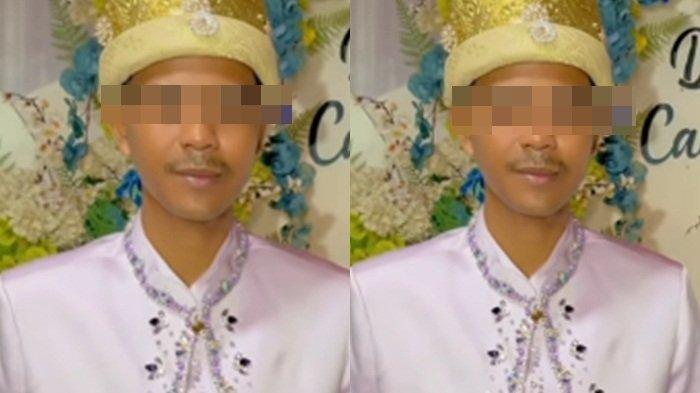 Inilah sosok pengantin pria di Palembang yang viral karena terlilit utang nikah, pihak WO cari keberadaan.