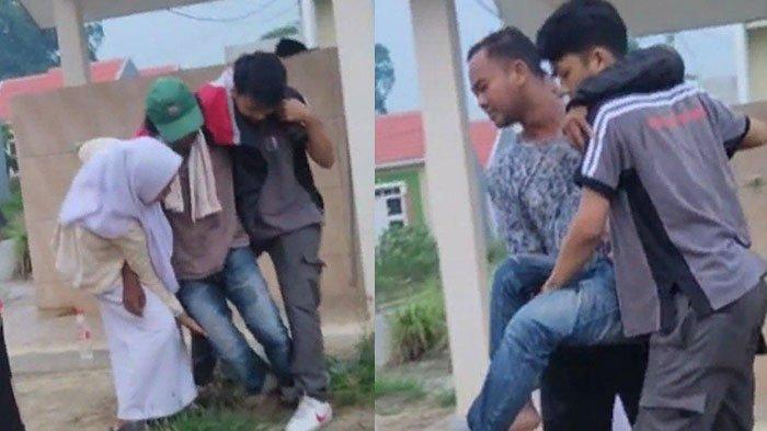 pria penjual susu keliling yang mengalami stroke mendadak saat ke toilet umum