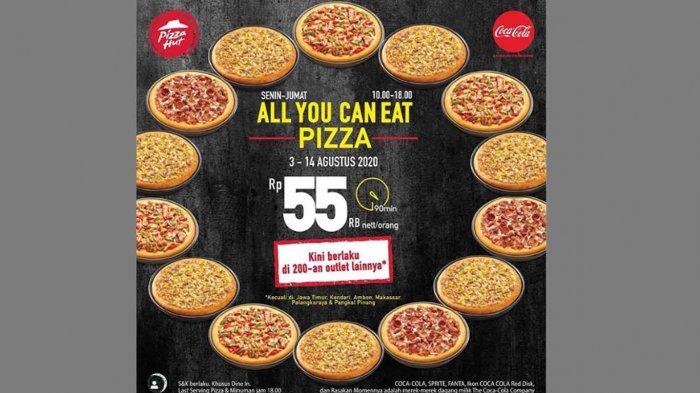 Pizza Hut All You Can Eat sumsel.tribunnews.com
