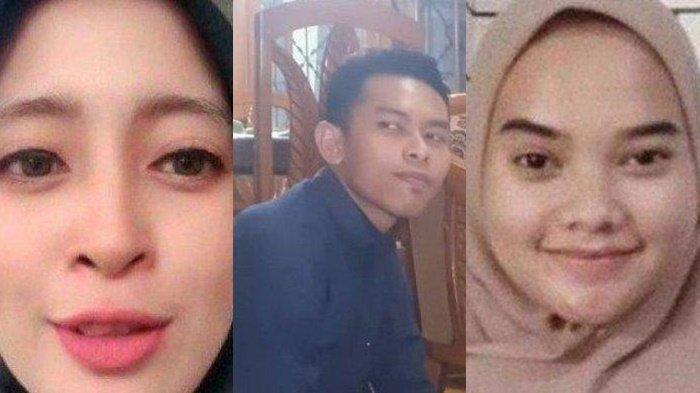 Ende driver ojol (kiri), Fahmi Husaeni (tengah), Anggi Anggraeni (kanan) - reaksi Fahmi Husaeni saat dijodohkan dengan Ende driver ojol
