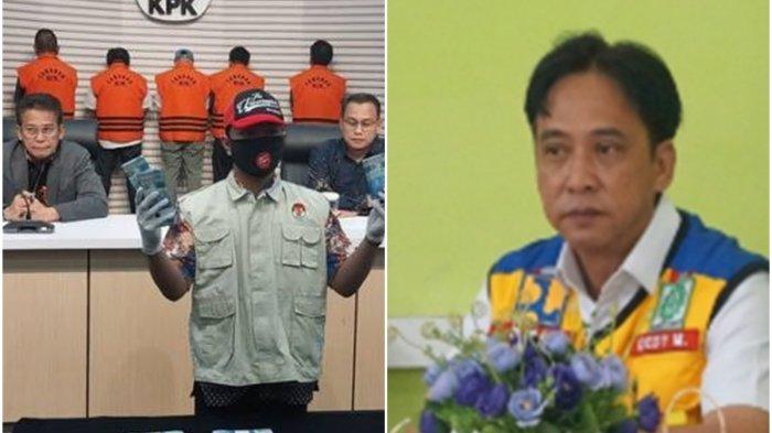 (kiri) Penampilan sebagian barang bukti hasil dari OTT di Kaltim, bertempat di Gedung Merah Putih KPK, Jakarta Selatan, Sabtu (25/11/2023) dan (kanan) Dedy Mandarsyah kepala BPJN Kalbar. Dedy pernah disebut dalam OTT KPK dalam dugaan korupsi di BPJN Kaltim 2023 lalu. Saat itu Dedy belum menjabat sebagai Kepala BPJN Kalbar.