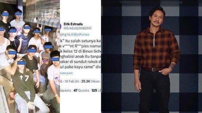 sejumlah publik figur turut bereaksi mengecam adanya kasus perundungan yang diduga melibatkan anak artis Vincent Rompies, minta viralkan