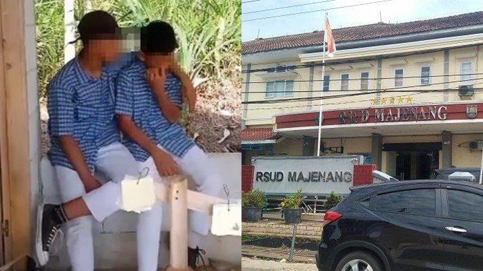 Siswa SMP di Cilacap aniaya adik kelas (kiri) dan RSUD Majenang. FF, korban penganiayaan kakak kelas tak bersedia rawat inap usai dihajar kakak kelas
