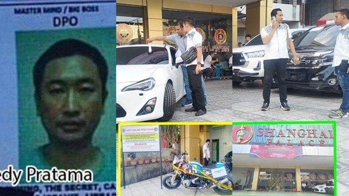 (kiri) Fredy Pratama gembong narkoba asal Banjarmasin dan (kanan) Beberapa aset hasil dugaan Tindak Pidana Pencucian Uang (TPPU) dari sindikat narkoba internasional Fredy Pratama alias Miming alias Fredy Miming alias Wang Xiang Ming, yakin motor, mobil dan Shanghai Palace Restauran di Jalan HJ Djok Mentaya, Kota Banjarmasin, Provinsi Kalimantan Selatan, serta di daerah lainnya hingga di Kalimantan Tengah, telah disita polisi, Selasa (12/9/2023). Orang tua Miming, yakni Silas juga ditetapkan tersangka. Tak hanya itu, sang ayah, Lian Silas pula jadi tersangka dalam kasus itu. Inilah sosok Lian Silas