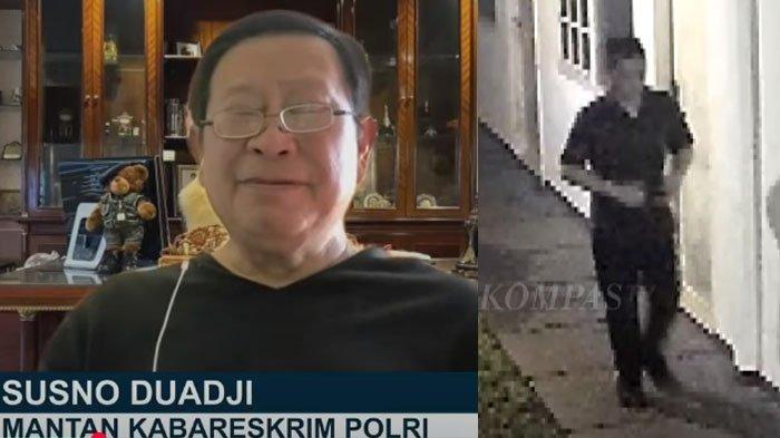 DIPLOMAT MUDA TEWAS: Mantan Kabareskrim Susno Duadji turut mengurai analisa terkait sebab kematian diplomat muda Arya Daru Pangayunan pada Selasa (8/7/2025). Susno menyoroti momen Daru buang sampah setelah tiba di kosan pada Senin (7/7/2025).