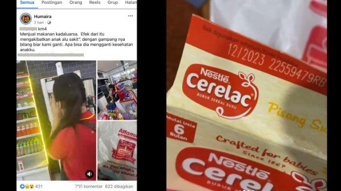 viral sebuah minimarket yang menjual makanan kadaluarsa