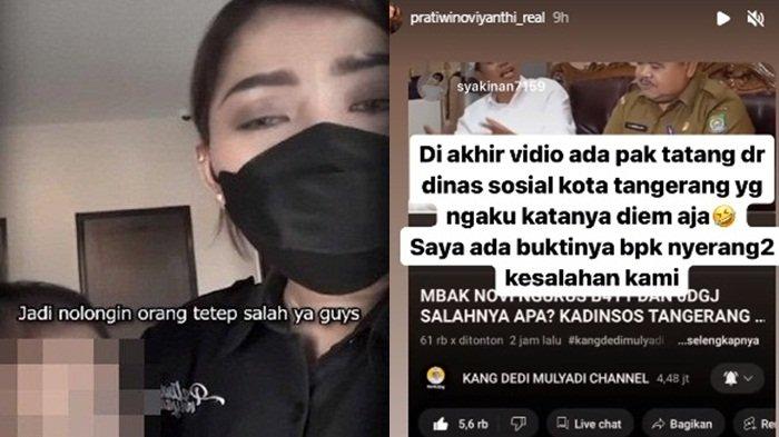 Youtuber Pratiwi Noviyanthi geram dengan salah satu pihak dinas sosial yang mengaku diam saat jemput anak asuh.
