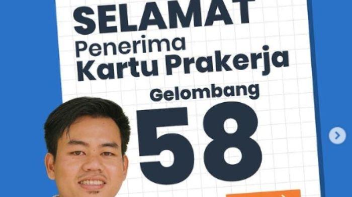 Pengumuman Kartu Prakerja gelombang 58