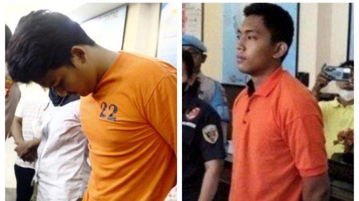 Kolase foto Shane Lukas dan Mario Dandy, terdakwa kasus penganiayaan David Ozora. Akhirnya Shane Akui Main Gitar Saat Ditahan di Polsek Pesanggrahan Bareng Mario Dandy.