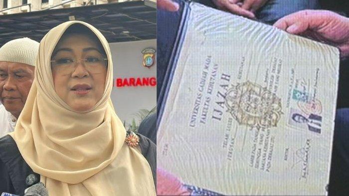 KASUS IJAZAH PALSU JOKOWI - Dokter Tifa mengaku pemeriksaannya di Polda Metro Jaya adalah sia-sia, karena polisi tidak menghadirkan ijazah Jokowi. Ia pun mengaku ogah menjawab pertanyaan polisi.