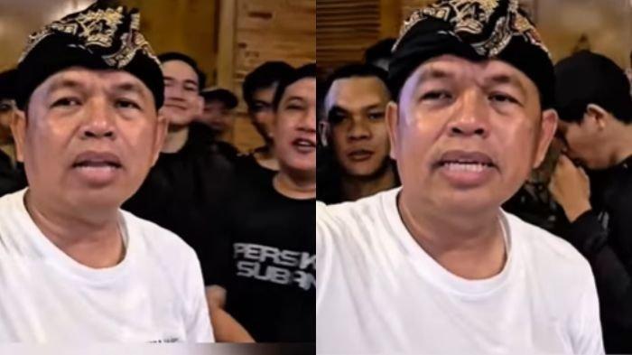 DEDI MARAHI PERSIKAS - Gubernur Jawa Barat, Desi Mulyadi dan sejumlah suporter Persikas Subang. Terungkap Alasan Suporter Persikas Subang Bentangkan Spanduk hingga Bikin Dedi Mulyadi Murka.