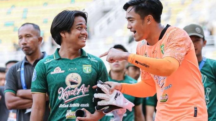 Andre Oktaviansyah (Kiri) kini menjadi andalan Persebaya Surabaya di bawah asuhan Uston Nawawi.