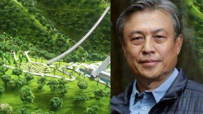 BOS EIGER ADVENTURE - (kiri) Jembatan gantung Eiger Adventure Land dan (kanan) Ronny Lukito bos Eiger.