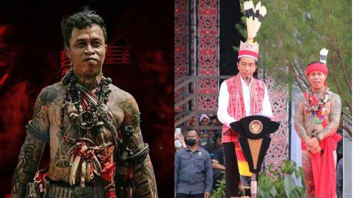 Panglima Jilah, Pimpinan Pasukan Merah Dayak Kalbar yang Pidato di Hadapan Presiden Jokowi. Simak profil dan biodatanya.