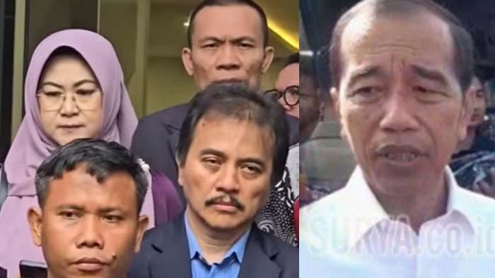 KELEWAT BATAS - Roy Suryo Cs seusai melapor ke Komnas HAM karena merasa dikriminalisasi di kasus ijazah Jokowi. Ini balasan pihak Jokowi.
