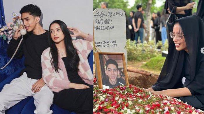 Kolase foto anak artis terkenal Dede Yusuf, Kaneishia Yusuf dan kekasihnya.