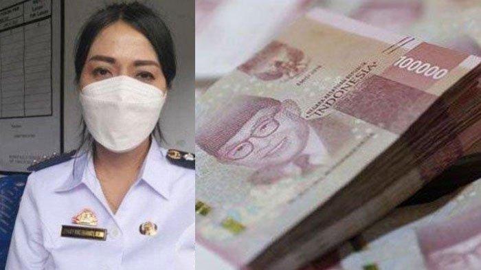 Jeniaty (kiri) yang rela lepas jabatan Camat Rantepao Usai Dipermalukan Bupati Toraja Utara. Simak besaran gaji jabatannya.