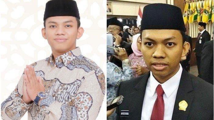 Kolase Muh Rizqi Iskandar anggota DPRD termuda. Segini besaran gajinya.