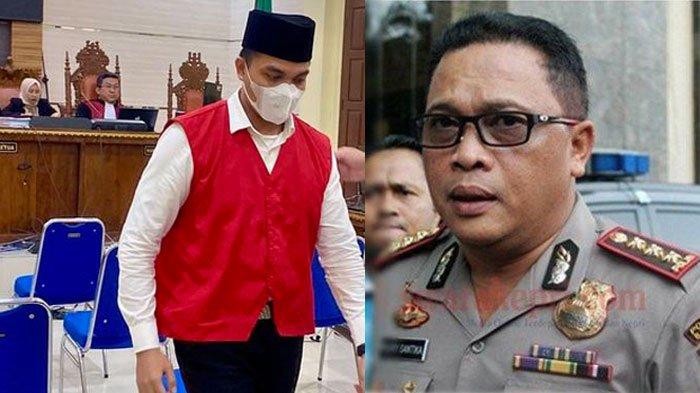 AKP Andri Gustami Kurir Narkoba Fredy Pratama (kiri) dan Kapolda Lampung Irjen Helmy Santika (kanan). Irjen Helmy 'Dikambinghitamkan' oleh AKP Andri. Simak profil dan biodatanya.