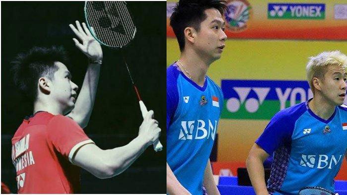 kolase foto Kevin Sanjaya. Kevin Sanjaya Viral Umumkan Gantung Raket, Karier Cemerlang Bersama Marcus Gideon. Simak profil dan biodatanya.