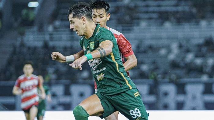 Bruno Moreira di laga Persebaya Surabaya vs Madura United