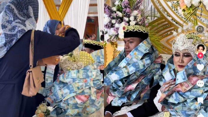 Cowok Madura dicari warganet imbas video viral menikah berkalung uang ratusan ribu hingga numpuk.