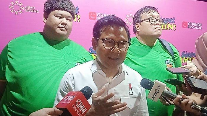 Cawapres Nomor urut 01, Muhaimin Iskandar saat berada di Jember, Sabtu (3/2/2024).