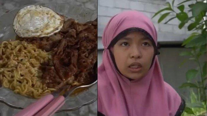 Putri seorang IRT yang kini berjualan indomie di rumahnya
