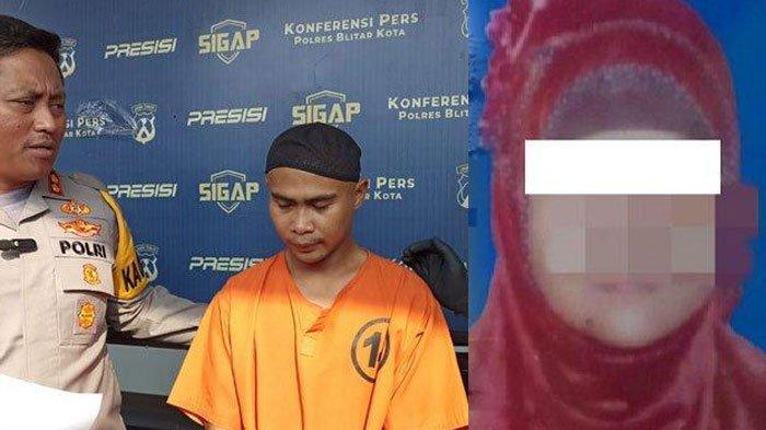 Fitriani (kanan) dan suaminya (kiri). Inilah Detik-Detik Fitriani Dihabisi Suami hingga Jasadnya Dicor di Blitar.