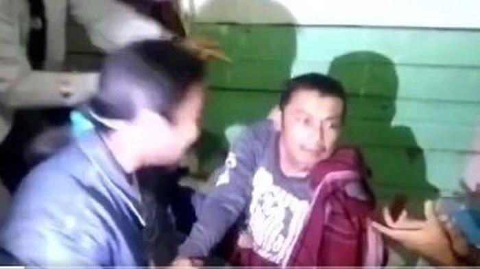 Detik-detik Penangkapan Ayah Cabuli Anak Kandung Viral.