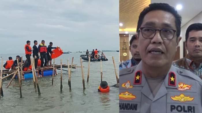 SAKSI PAGAR LAUT TANGERANG - Direktur Tindak Pidana Umum Polri Brigjen Djuhandhani Rahardjo Puro saat ditemui di gedung Bareskrim Polri pada Jumat (31/2/2025). Brigjen Djuhandhani memastikan telah memanggil 7 pejabat ATR/BPN sebagai saksi kasus pagar laut Tangerang.