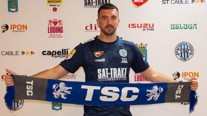 Eks Bek Persebaya Surabaya, Dusan Stevanovic diperkenalkan sebagai FK TSC Backa Topola