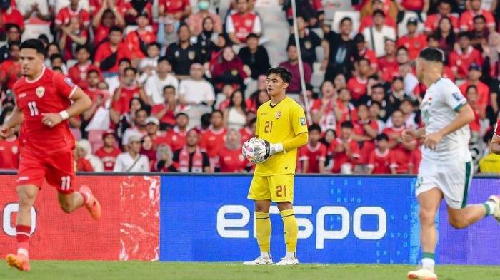 Ernando Ari saat memperkuat Timnas Indonesia vs Filipina di Stadion Gelora Bung Karno, Senayan, Jakarta.