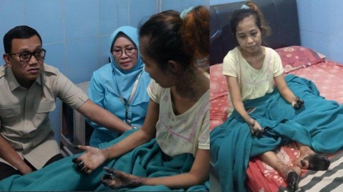 Septia Rini yang mengalami dugaan malpraktik di rumah sakit SIngapura