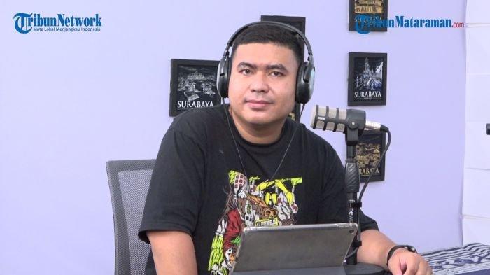 Football Analist Pojok Stats, Rautra saat bertandang ke studio Harian Surya dan Tribun Jatim Network