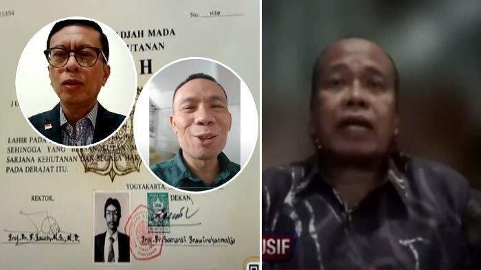POLEMIK IJAZAH JOKOWI - Kiri ke kanan: Foto Andi Azwan, Rismon Sianipar, Beathor Suryadi. Kubu Joko Widodo (Jokowi) membantah soal narasi beredar dari pernyataan Beathor Suryadi yang menyebut bahwa ijazah Jokowi dicetak di Pasar Pramuka Jakarta.