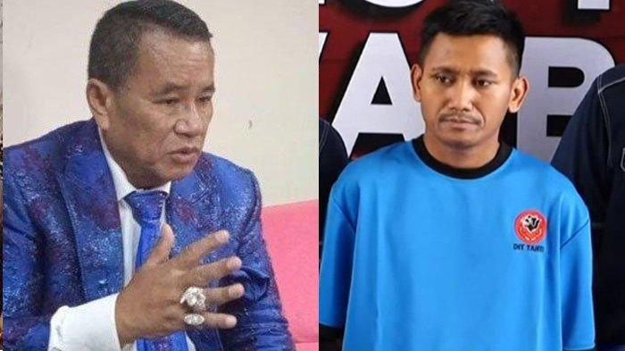Hotman Paris dan Pegi Setiawan. Gelagat Pegi 'Berontak' saat Rilis Kasus Vina Cirebon Disorot Hotman Paris.