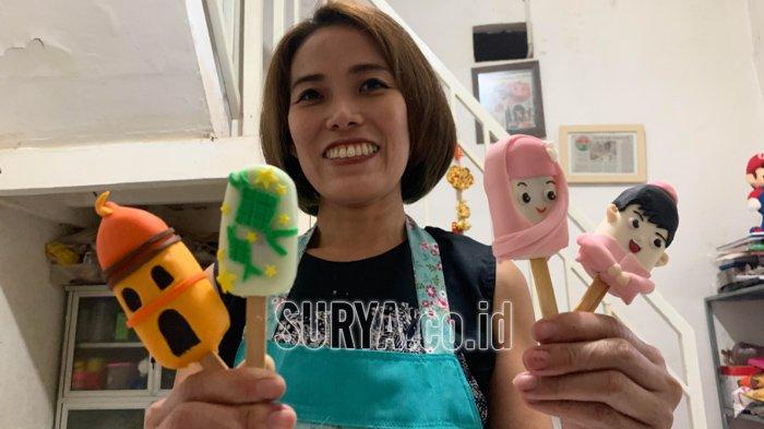 Hampers kue popsicle bentuk es krim