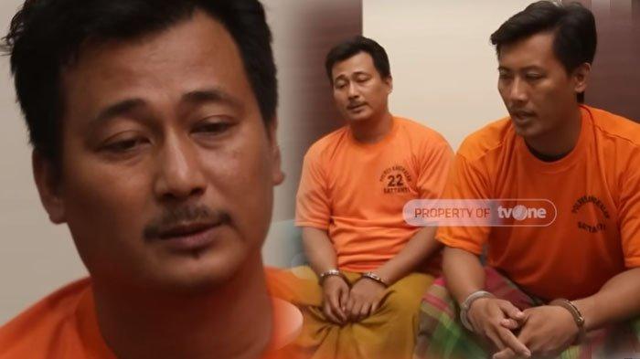 Hasan Busri dan Wardi, dua tersangka carok di Bangkalan, Madura.