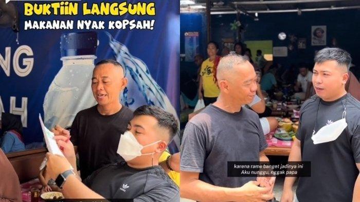 Kondisi Warung Nyak Kopsah Usai Viral Dapat Review Jujur Aa Juju. Kena imbas positif.