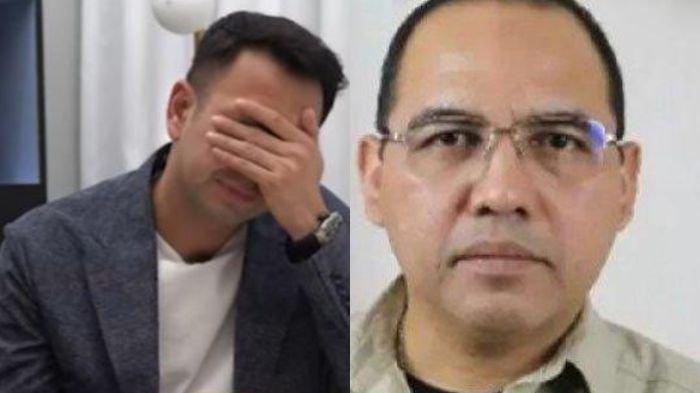 Raffi Ahmad (kiri) yang dituding Hanifa Sutrisna (kanan) melakukan pencucian uang