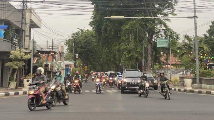 Arus Lalu Lintas Beberapa Ruas Jalan Sekitar Alun-alun Sidoarjo Bakal