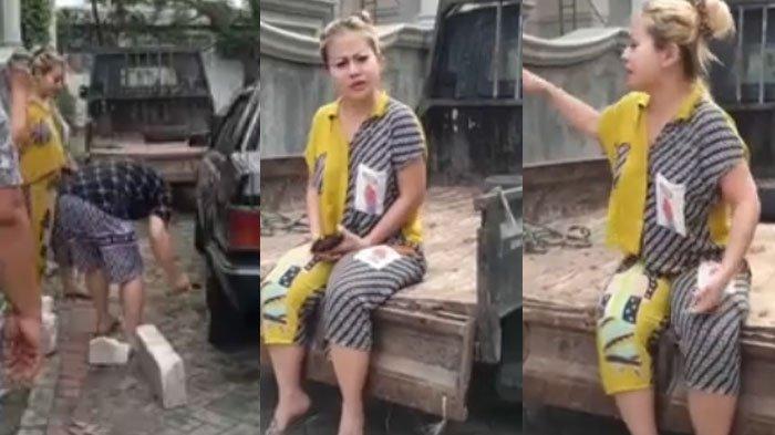 RUSAK MOBIL - Jan Hwa Diana dilaporkan atas dugaan perusahan mobil milik pengusaha konstruksi di Surabaya. Videonya saat beraksi viral di media sosial.