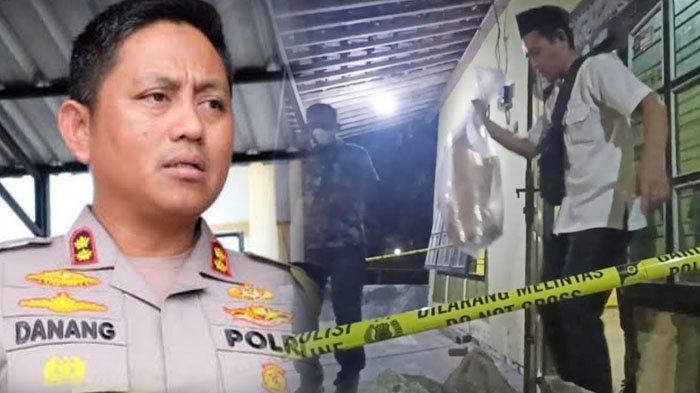 Kapolres Blitar Kota, AKBP Danang Setiyo PS mengungkap fakta-fakta temuan kerangka manusia di rumah warga Blitar.