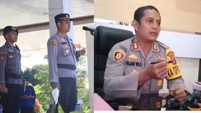 HUKUM SETIMPAL - Kapolres Ngada AKBP Fajar Widya Dharmalukma saat pimpin apel gelar pasukan Operai Mantap Praja Turangga , Senin 26 Agustus 2024. Kini, hukuman berat menanti dia setelah diduga mencabuli 2 anak lalu mengunggah videonya  di situs luar negeri.