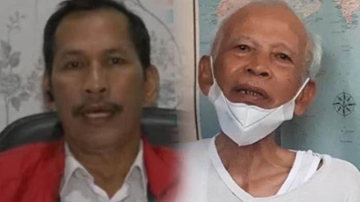 ALASAN PENGGUGAT - Kasmudjo (kanan) mengaku bukan dosen pembimbing skripsi Jokowi. Kenapa harus digugat ke pengadilan? Sang penggugat, Komardin (kiri) memberi alasan ini.