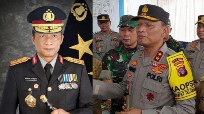 KAPOLDA JATIM - Irjen Nanang Avianto saat masih menjabat Kapolda Kalteng (kiri)