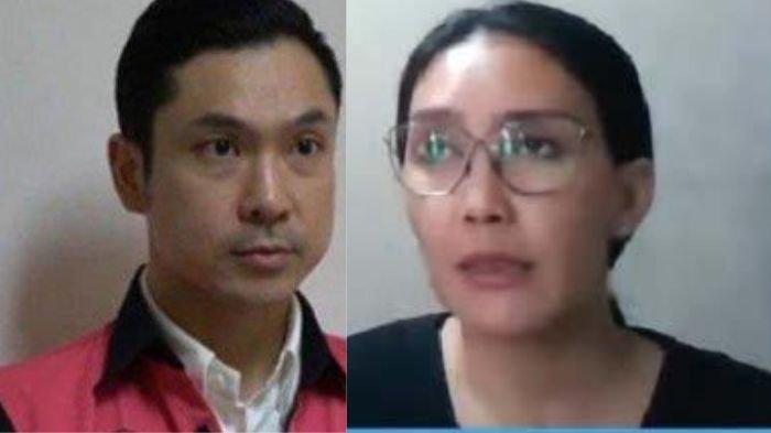 Rieke Diah Pitaloka (kanan) 
Suami Sandra Dewi, Harvey Moeis yang kini tersangka kasus korupsi di PT Timah (kiri)