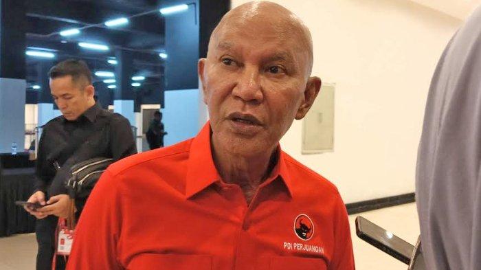 Ketua DPD PDI Perjuangan Jatim Said Abdullah saat ditemui di sela agenda hari kedua Rakernas PDI Perjuangan ke-V yang berlangsung di Beach City International Jakarta, Sabtu (25/5/2024).